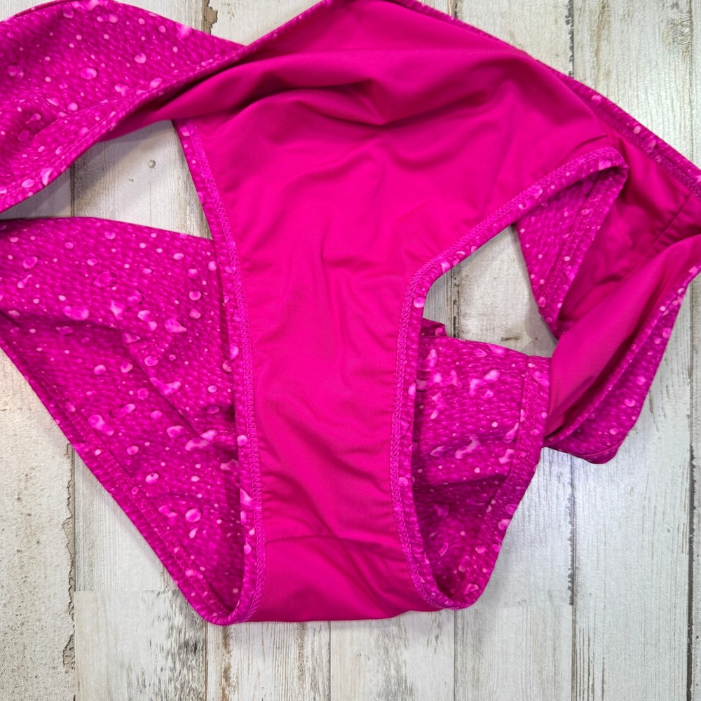 Shefit Luxe Bikini Bottoms Hot Pink Splash Swimwear Size 3XL - Picture 7 of 9